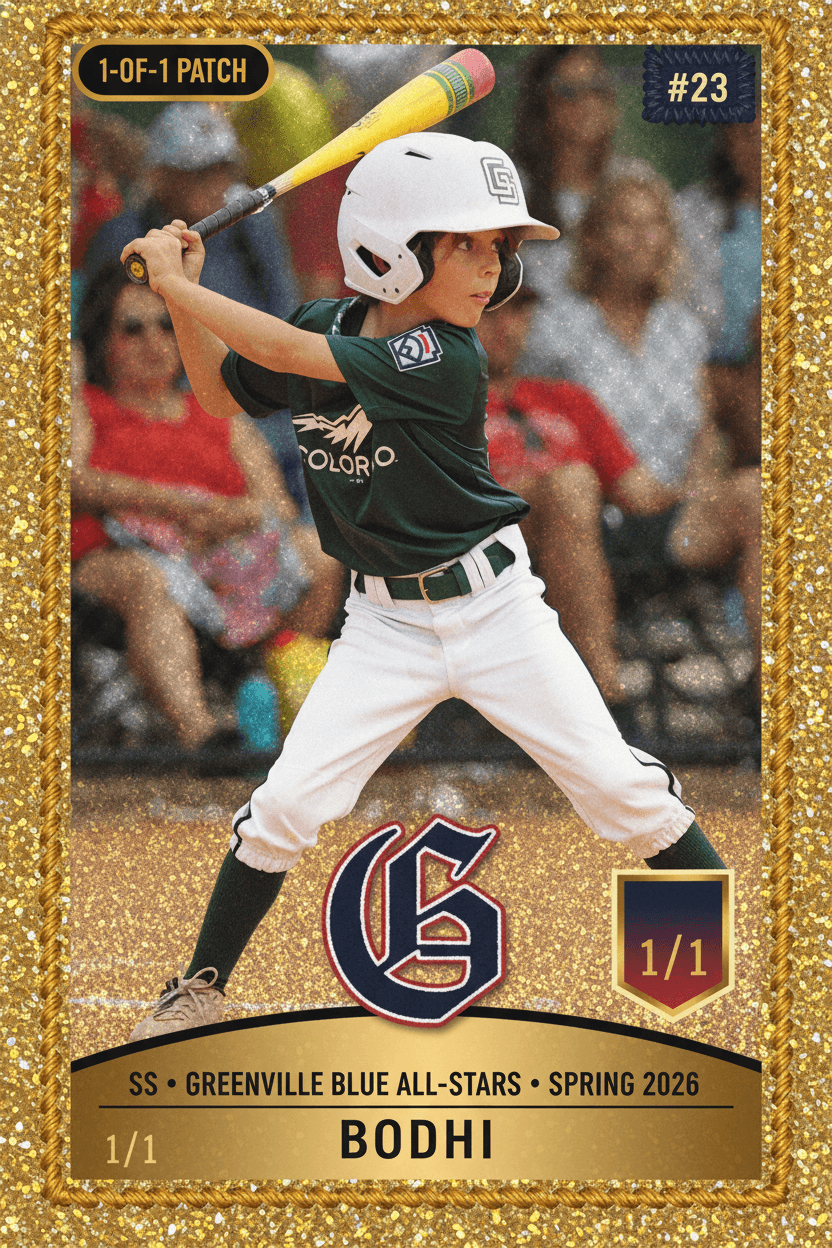 Superfractor card example
