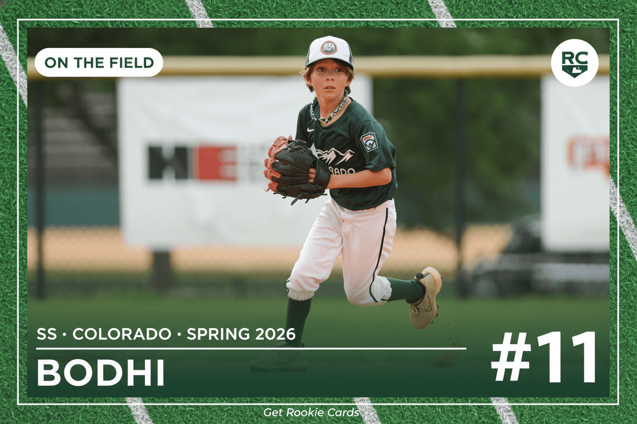 Field Turf card example
