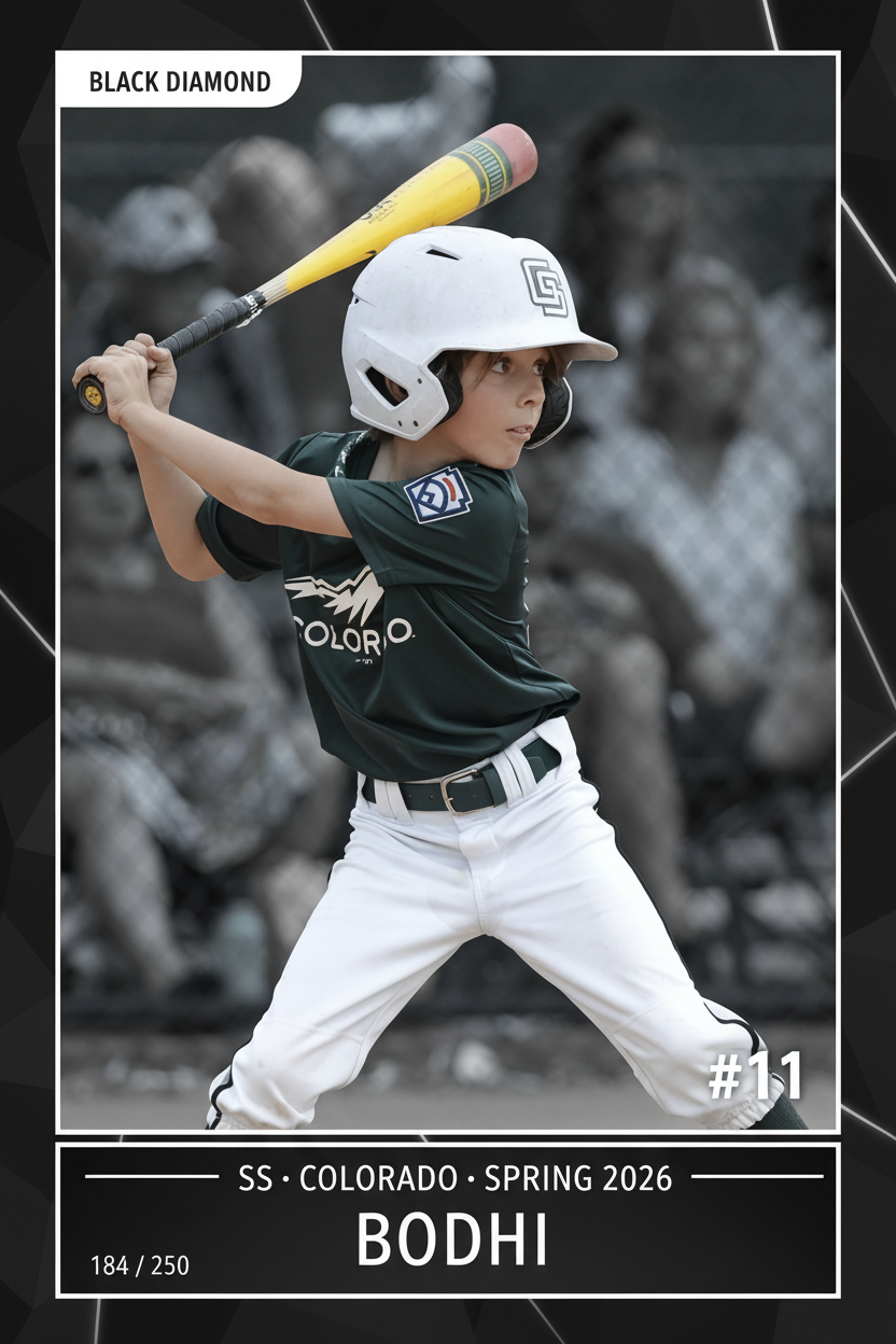 Black Diamond Edition — example card