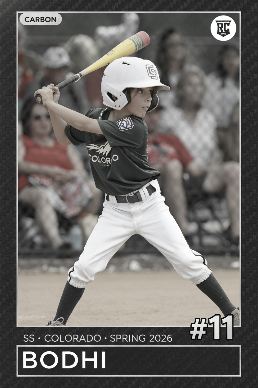 Carbon Fiber — example card