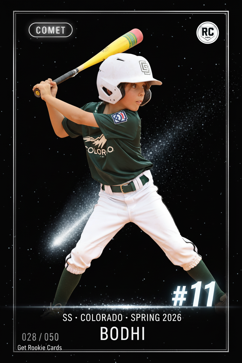 Cosmic Comet — example card
