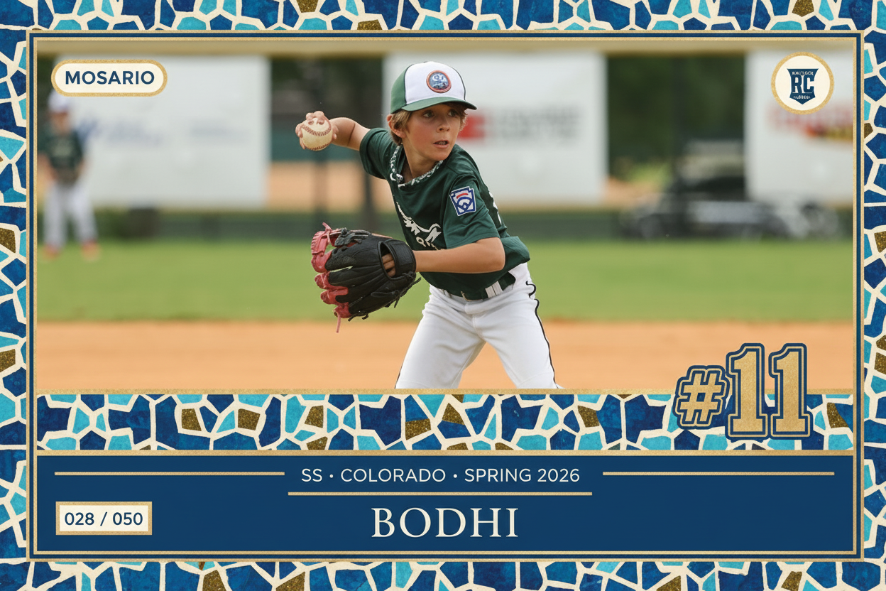 Mosaic Tile — example card