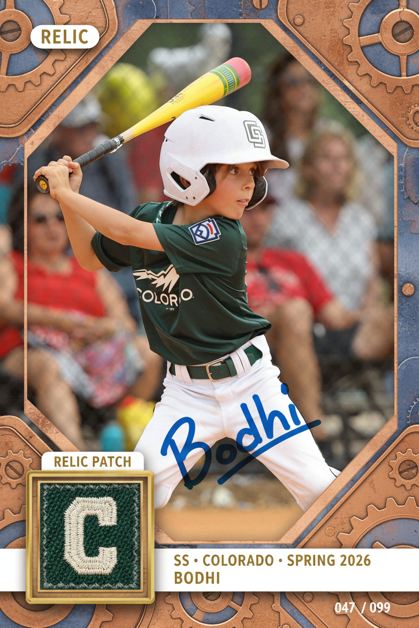 Letter Patch Relic — example card