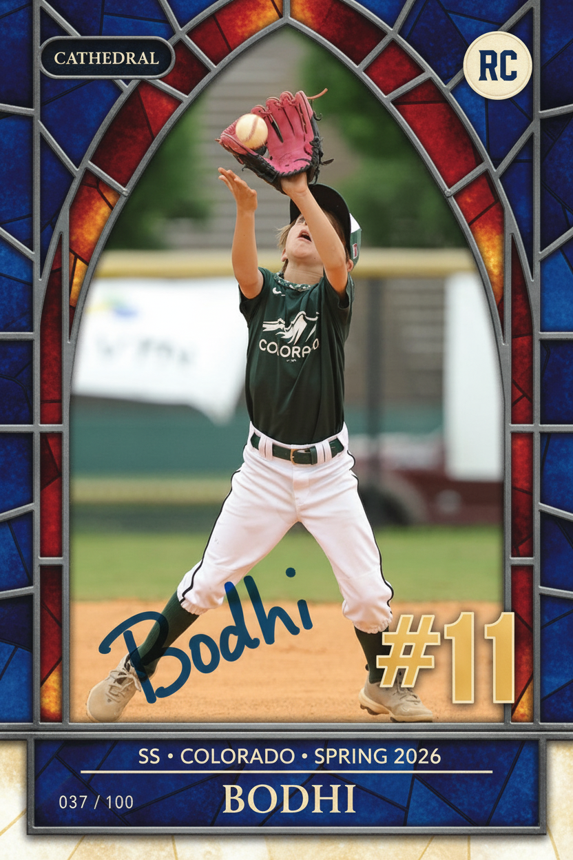 Stained Glass — example card